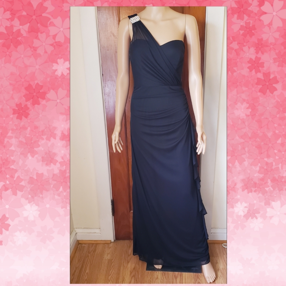 Blondie Nites by Stacy Sklar Black Gown